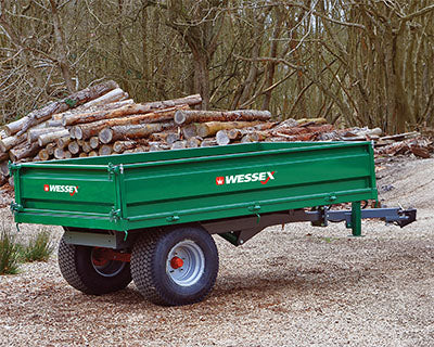 Wessex 1.5 Ton Hydraulic Tipping Trailer - Exclusive price of £2750+VAT
