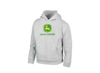 John Deere Junior Hoodie Grey- MC730234OX