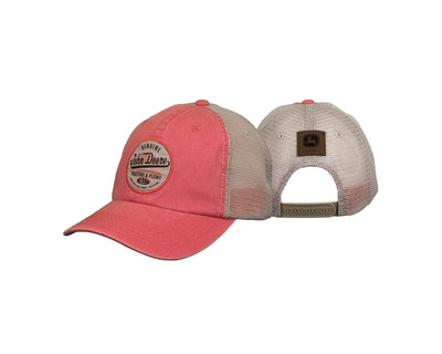 John Deere Pink Vintage Style Cap - MC23080597IV