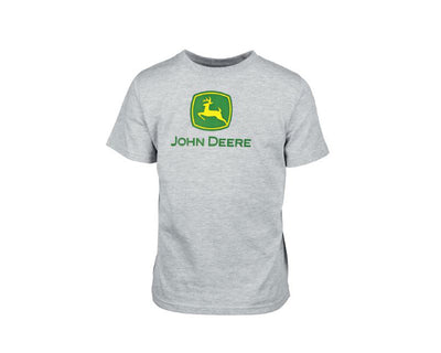 John Deere Junior Trademark T-Shirt Grey  - MC739134OX